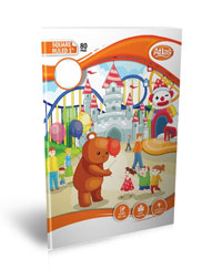 A5 80PGS ONE INCH SQUARE RULED ATLAS PRACTICAL BOOK