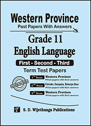 Western Province Grade 11 English Past Paper Set