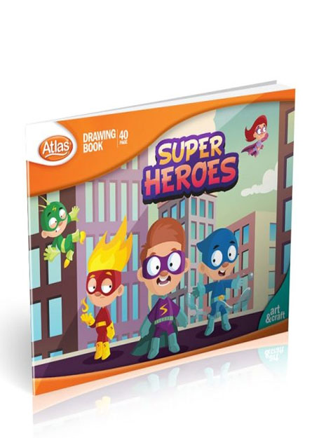 A4 40PGS DRAWING BOOK SMALL