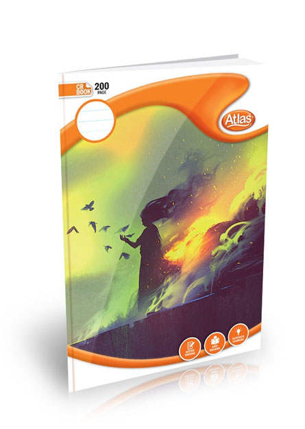 CR 200PGS SINGLE RULED