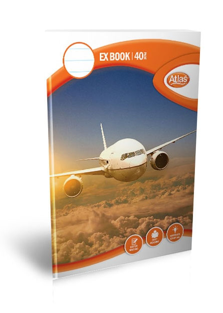 A5 40PGS SINGLE RULED ATLAS EXERCISE BOOK