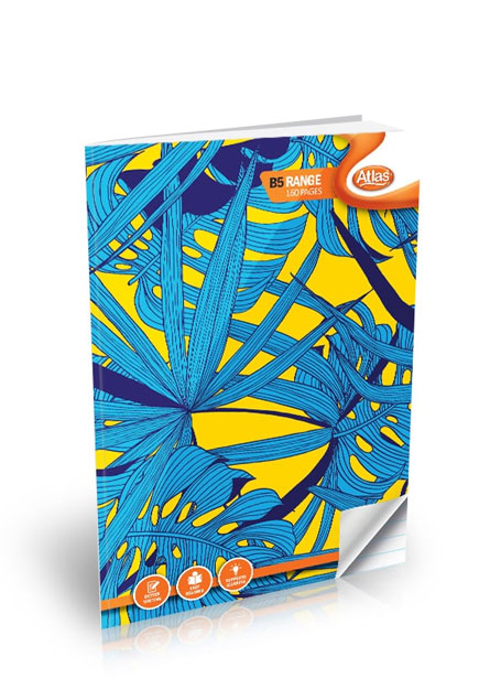 B5 160PGS SINGLE RULED ATLAS EXERCISE BOOK