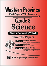 Western Province Grade 8 Science English Medium Past Paper Set