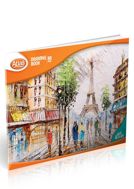 A4 80PGS DRAWING BOOK SMALL
