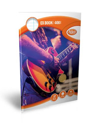A5 400PGS SQUARE RULED ATLAS EXERCISE BOOK