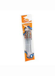 ATLAS CHOOTY PEN GEL SILVER 3 PACK