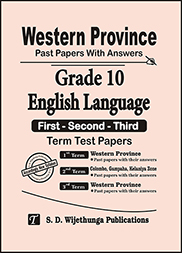 Western Province Grade 10 English Past Paper Set